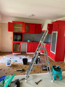 Photo de galerie - Rénovation d’une cuisine ancienne 