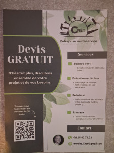 Photo de galerie - Bricolage et multi services