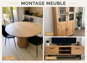 Photo de galerie - Meubles montés chez un client