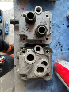 Photo de galerie - Remplacement culasse compresseur Poids Lourds