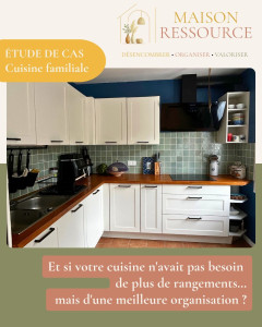 Photo de galerie - Une cuisine réorganisée