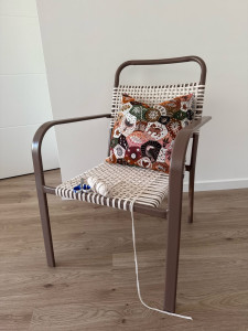 Photo de galerie - Rénovation d’une chaise