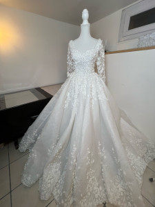 Photo de galerie - Retouche robe de mariée