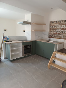 Photo de galerie - Livraison et pose cuisine de chez IKEA. 