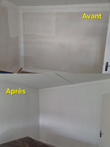 Photo de galerie - Plâtrerie - Murs - Plafonds