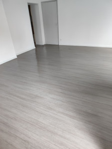 Photo de galerie - Pose d'un linoléum 