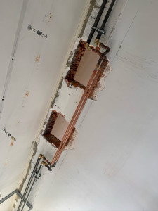 Photo de galerie - Modification d’une tuyauterie acier en 33/42