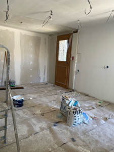 Photo de galerie - Placo, plâtre, finition