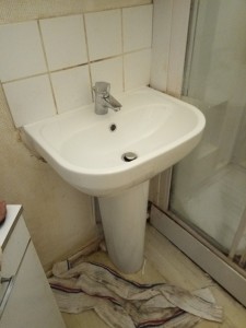 Photo de galerie - Remplacement lavabo