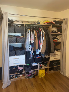 Photo de galerie - Montage d’un dressing 