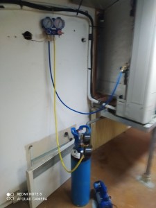 Photo de galerie - Mise sous vide et mise en service 