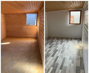 Photo de galerie - Pose de parquet - Revêtement de sol