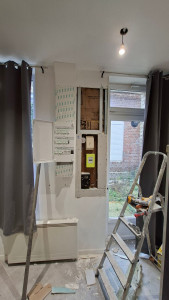 Photo de galerie - Remplacement et remise au norme NFC 15100 d'un tableau électrique 
