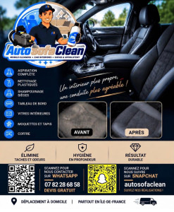 Photo de galerie - Lavage interieur automobile avec materiaux profesionnels .