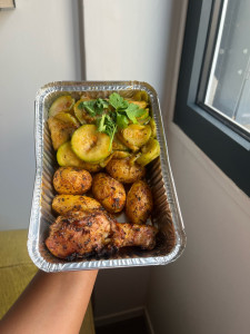 Photo de galerie - Poulet - pomme de terre - courgette 