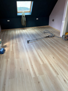 Photo de galerie - Pose parquet et finition 