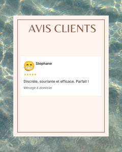 Photo de galerie - Avis d'un client régulier pour le ménage de son domicile.
