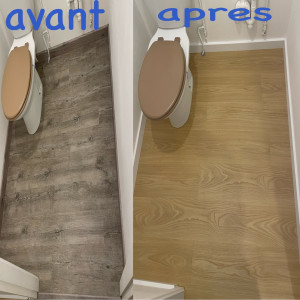 Photo de galerie - Pose de parquet - Revêtement de sol