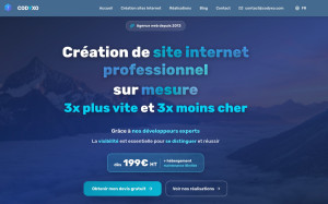 Photo de galerie - Codyxo site internet