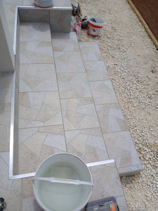 Photo de galerie - Pose carelage marche arriere