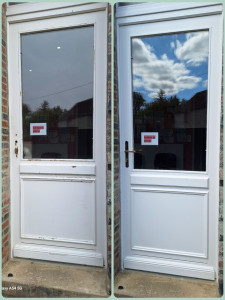 Photo de galerie - Peinture porte d'entrée 