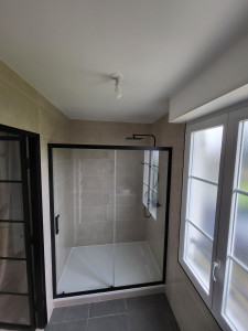Photo de galerie - Réalisation d un espace douche 

