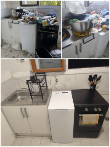 Photo de galerie - Nettoyage cuisine

(Tri, évacuation, désinfection, nettoyage, rangement)