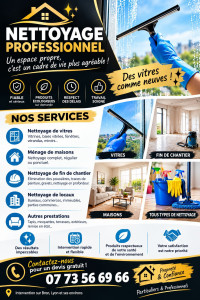 Photo de galerie - Service nettoyage rapide et propre 