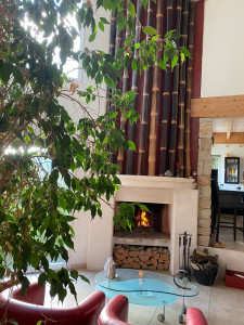 Photo de galerie - Décoration cheminée ouverte 