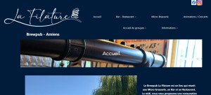 Photo de galerie - Un des sites web que j'ai créé