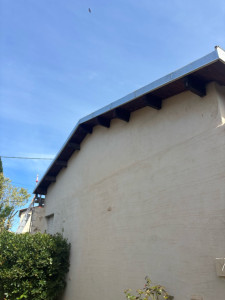 Photo de galerie - Réalisation d’une rive en zingue 