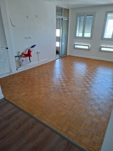 Photo de galerie - Ponçage parquet et vitrification 