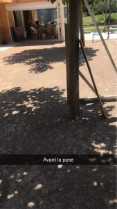 Photo de galerie - Avant la pose de gazon 