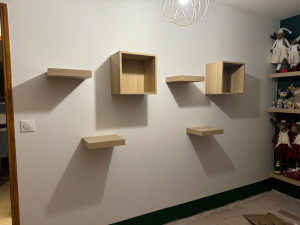 Photo de galerie - Pose d'étagères
