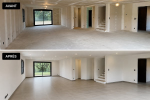 Photo de galerie - Pose de carrelage 