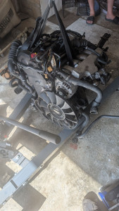 Photo de galerie - Dépose moteur 