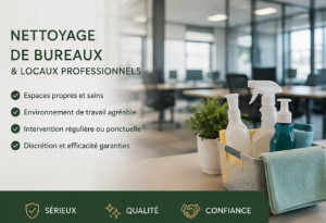 Photo de galerie - Entretien de maisons, appartements, bureaux et locations Airbnb. Prestations soignées, remise en état, ménage régulier ou ponctuel. Devis gratuit.