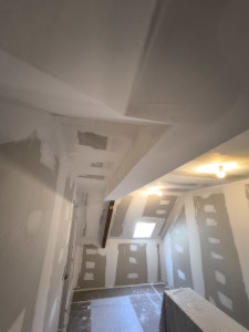 Photo de galerie - Chantier Bandes à placo 