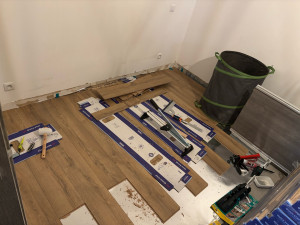 Photo de galerie - Parquet stratifié 