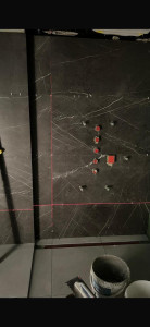 Photo de galerie - Pose carrelage sdb