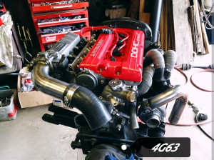 Photo de galerie - 4G63 Potentiel libéré d'une reprogrammation moteur élémentaire mais aussi peu débloque une réserve de puissance insoupçonnée sur cette mécanique pour passer en stage 3 sans forger le bloc moteur 