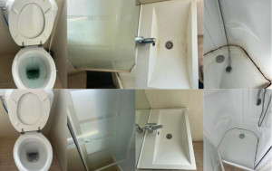 Photo de galerie - Décapage d’une salle de bain 