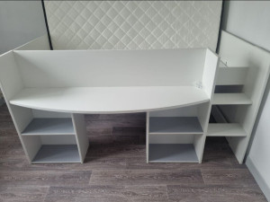 Photo de galerie - Montage de deux lits enfants mezzanine.