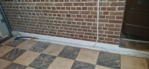 Photo de galerie - Raccordement compteur extérieur vers la cave pour alimentation générale