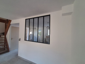 Photo de galerie - Pose verrière après travaux 