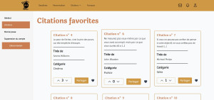 Photo de galerie - Design d'un site internet.