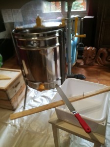 Photo de galerie - Extraction du miel