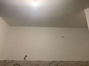 Photo de galerie - Placo et peinture , rénovation du mur 