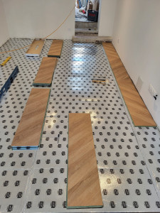 Photo de galerie - Pose de parquet - Revêtement de sol