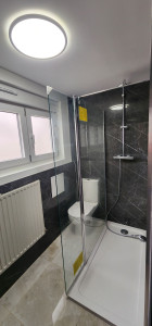 Photo de galerie - Installation réalisée d'une salle de bain entière 